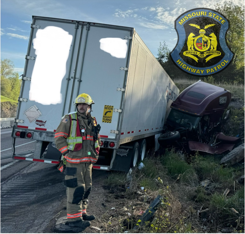 Troopers investigate semi-truck crash with injury on I-70 in Boone County - ABC17News.com